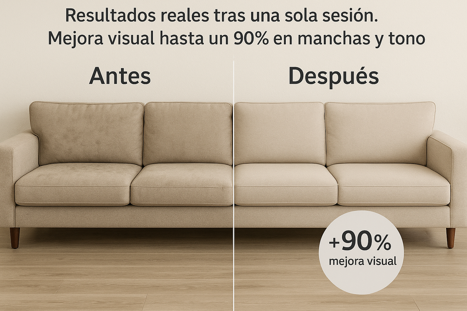 Limpieza profesional de sofás a domicilio en Barcelona